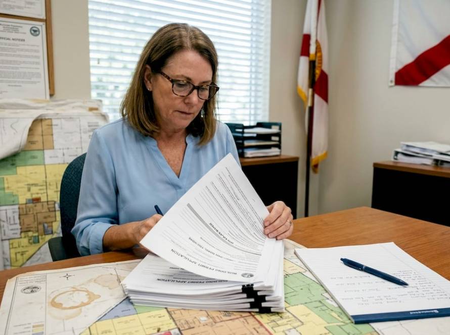 Planner reviews Florida tiny home permits