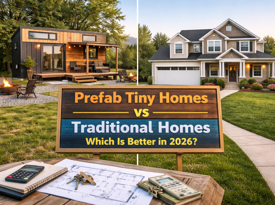 Prefab Tiny Homes vs Traditional Homes Which Is Better in 2026