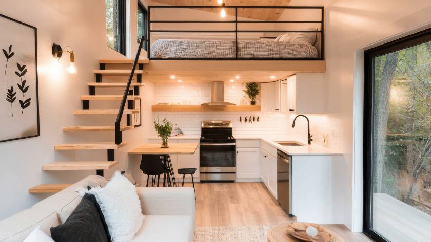 minimalist park model tiny homes