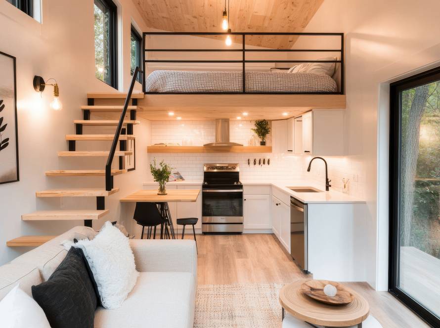 minimalist park model tiny homes