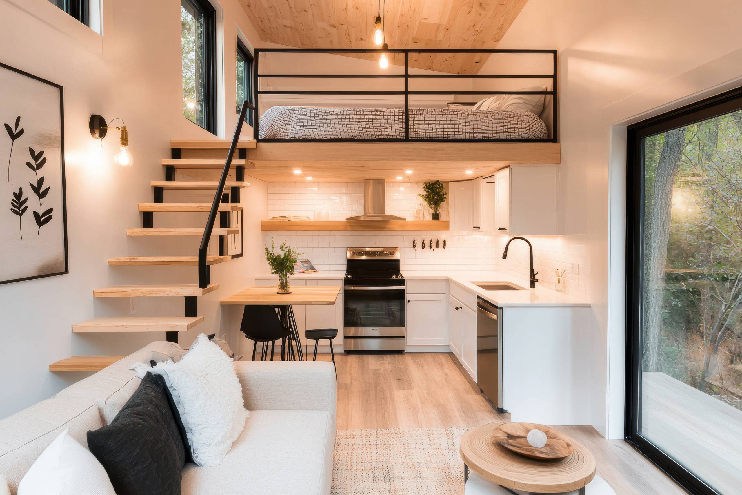 minimalist park model tiny homes