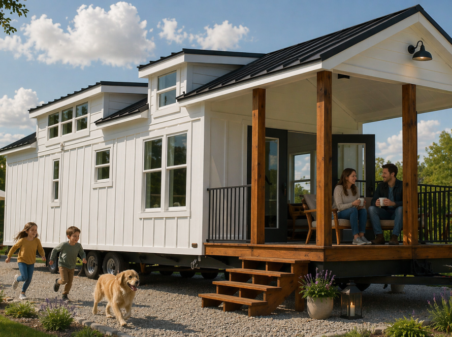 park model home vs tiny home