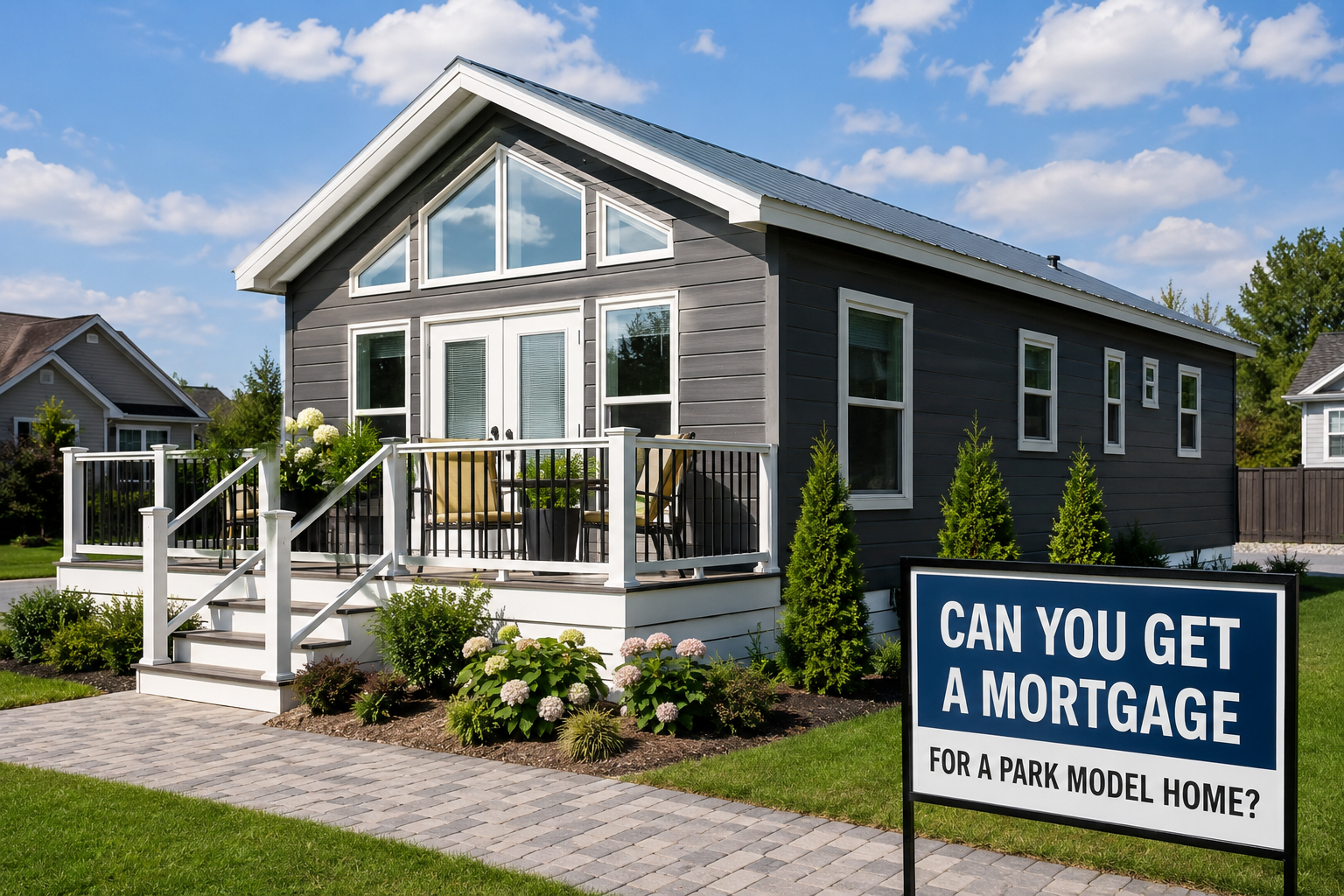 Can You Get a Mortgage for a Park Model Home