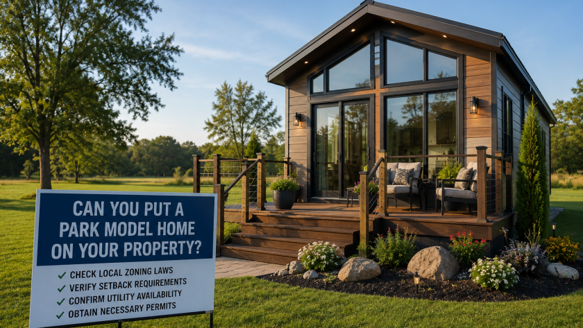 Can You Put a Park Model Home on Your Property