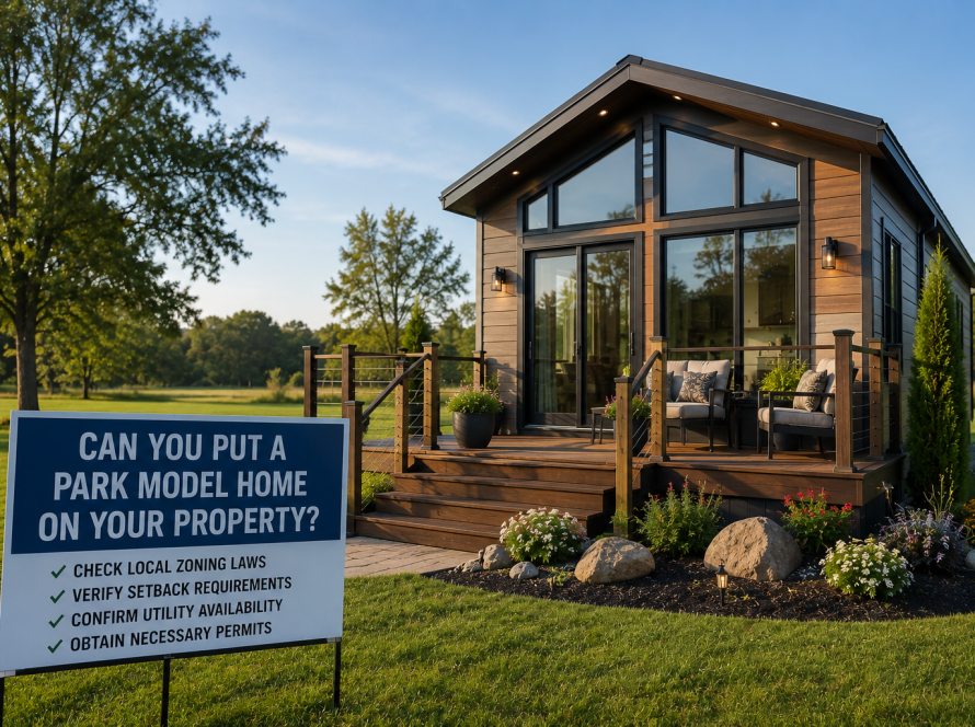 Can You Put a Park Model Home on Your Property