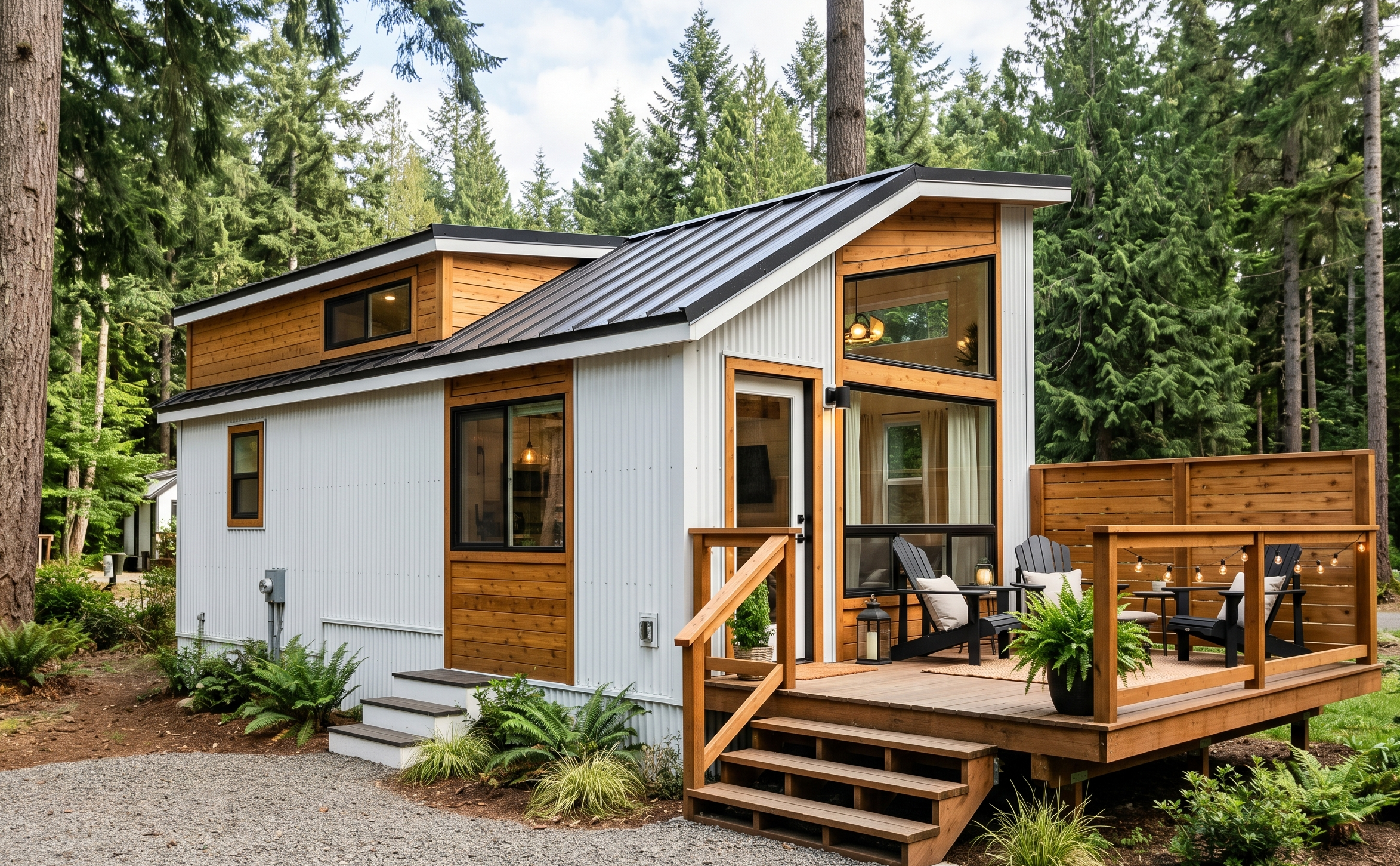 Glamping park model home