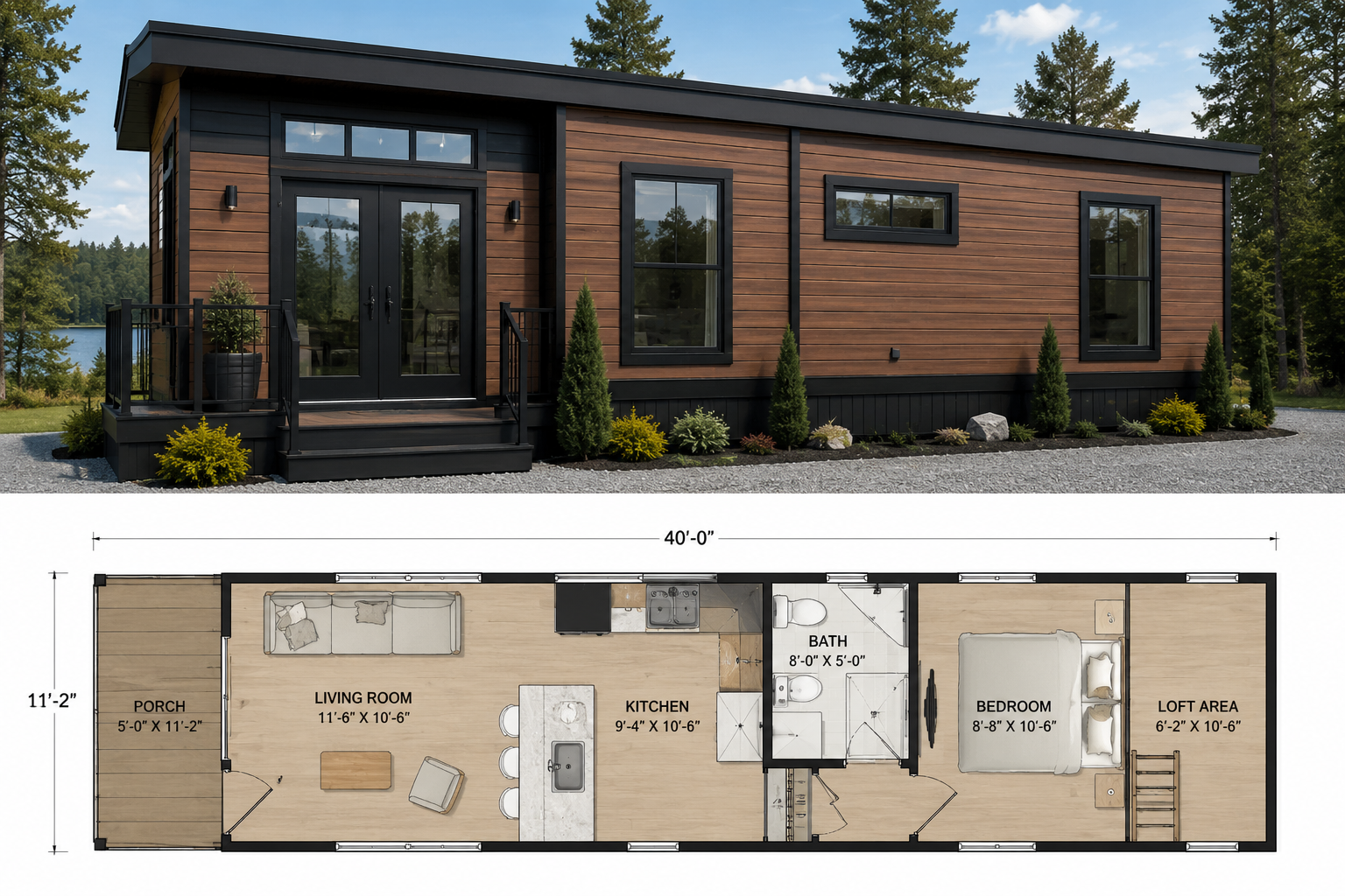 How Big Is a Park Model Home