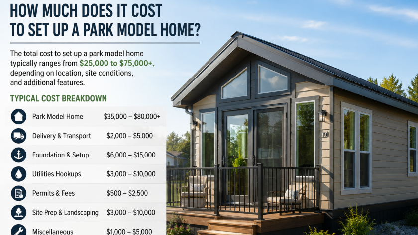 How Much Does It Cost to Set Up a Park Model Home