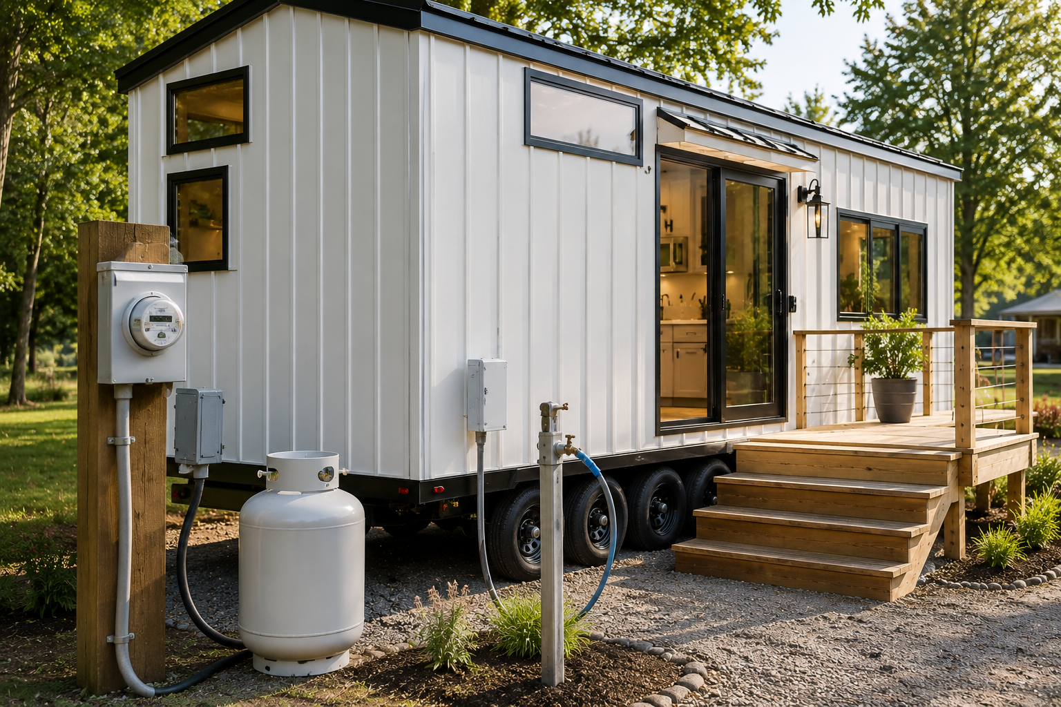What Utilities Do Park Model Homes Need