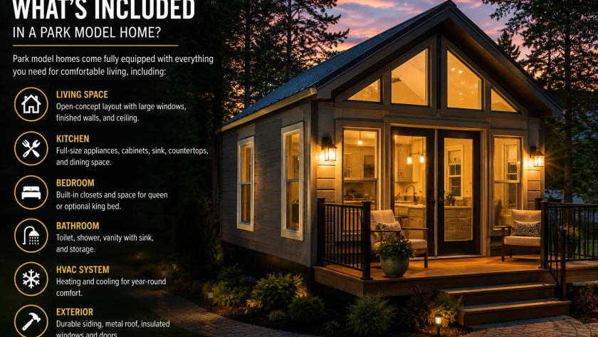 What's Included in a Park Model Home