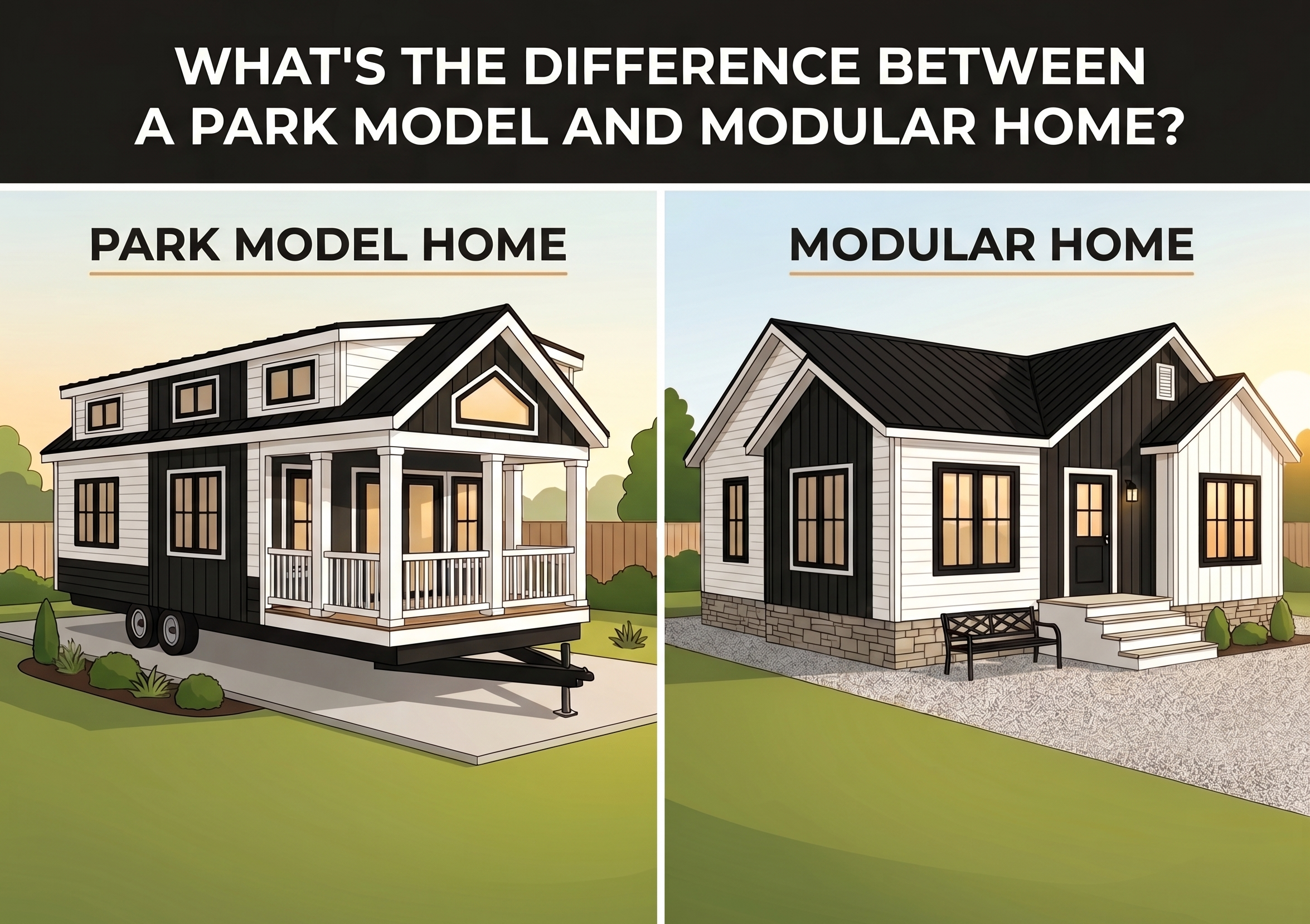 What's the Difference Between a Park Model and Modular Home?